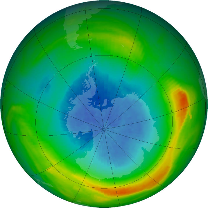 Ozone Map 1981-10-04